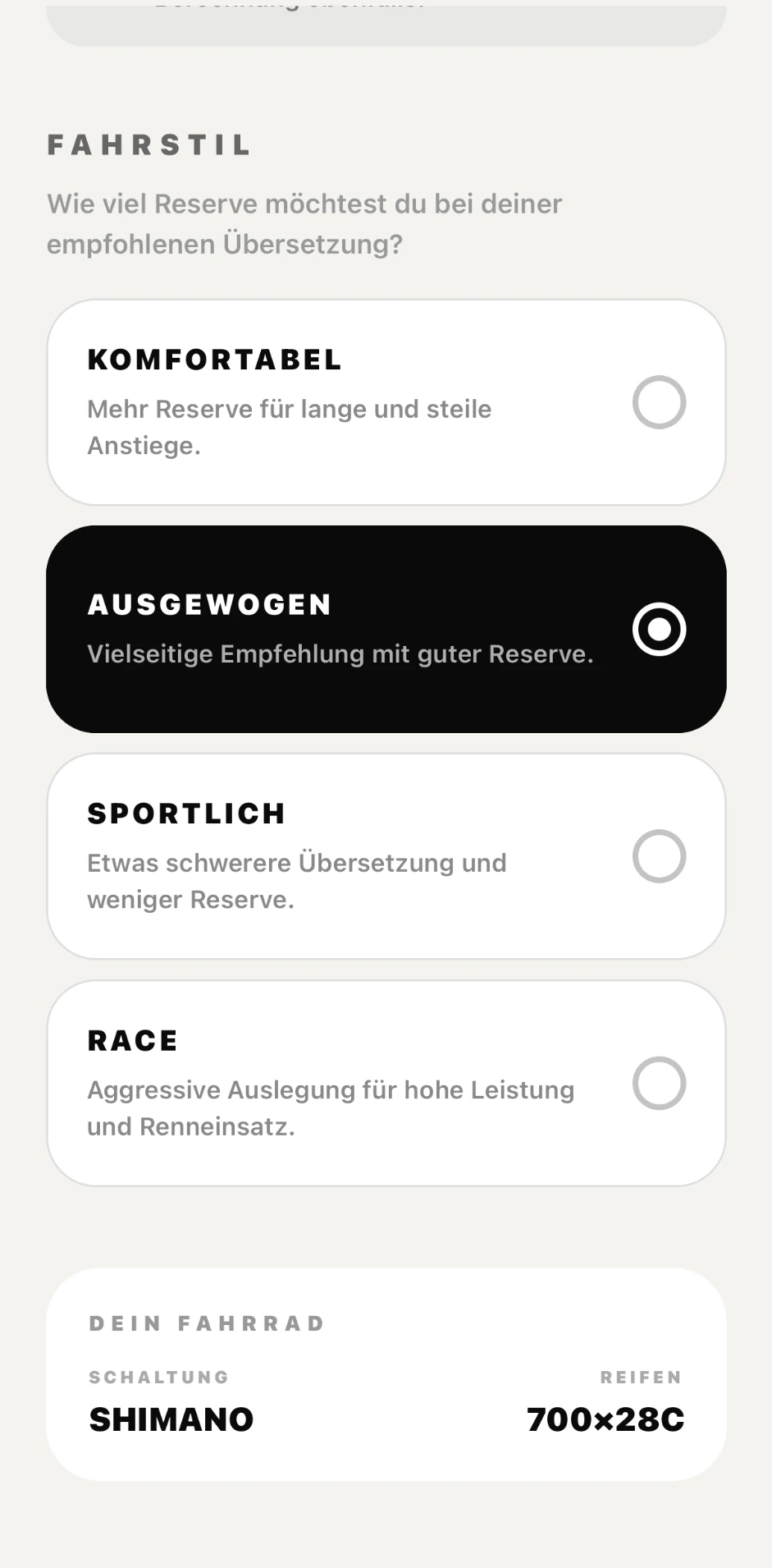 LAB53 GEAR Fahrstil