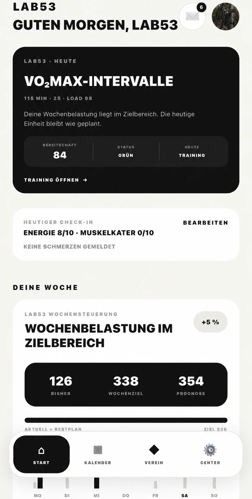 TRAIN PRO Startseite